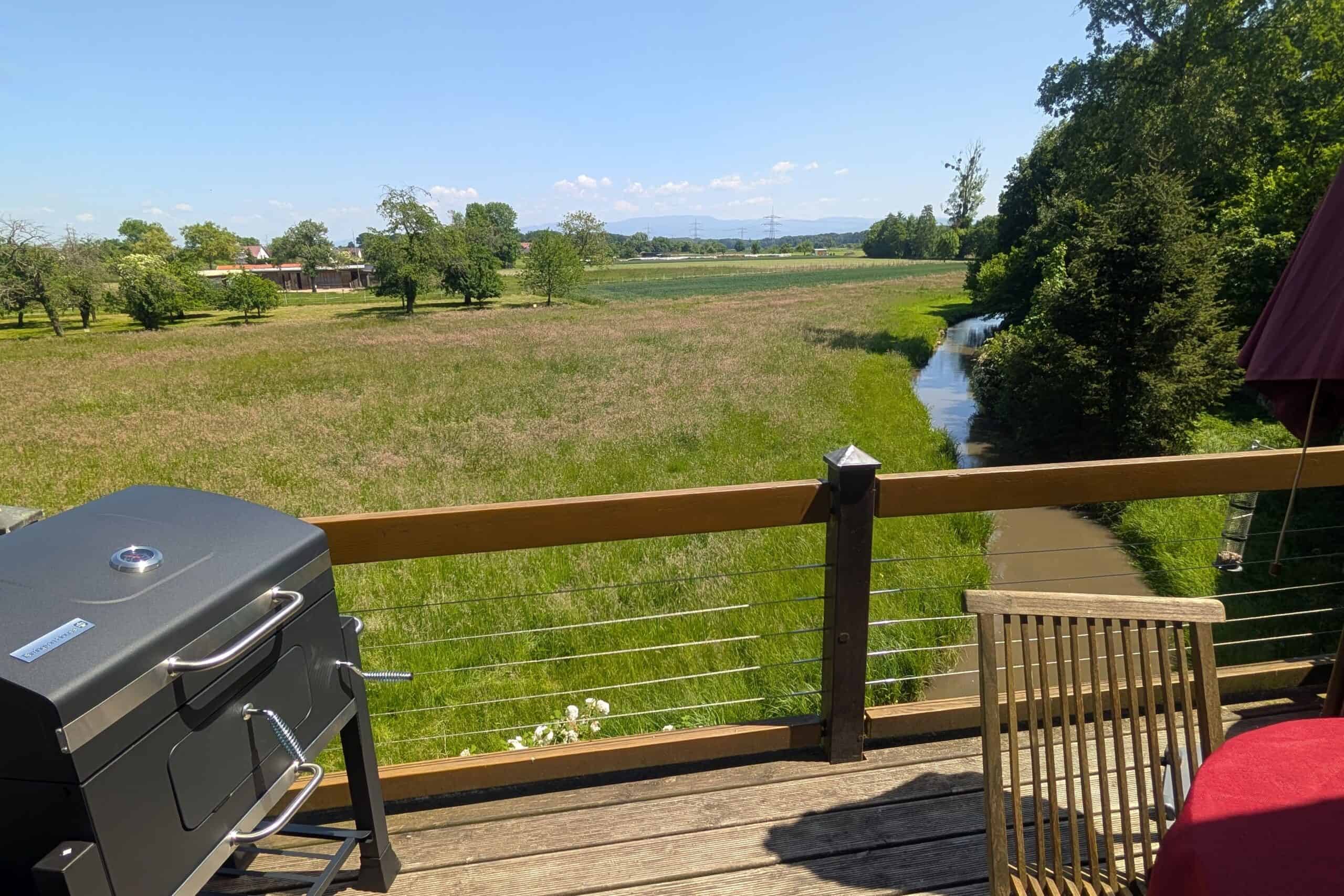 Balkon mit Aussicht